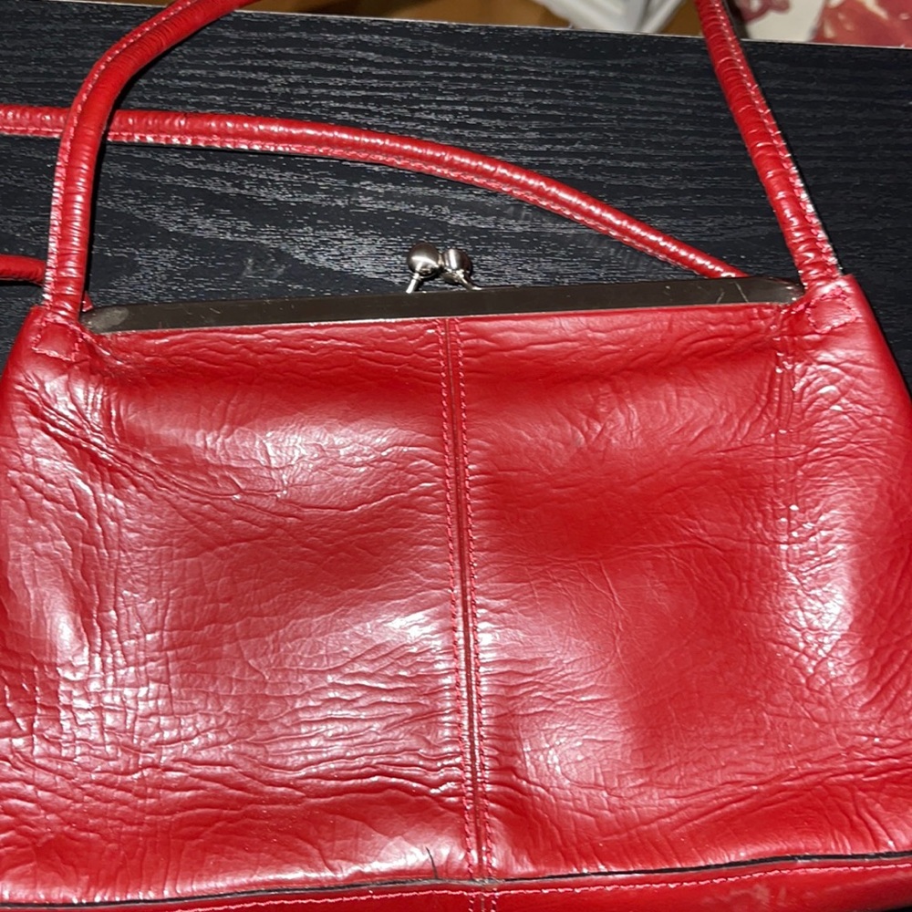 Wilson Dark Red Leather handbag